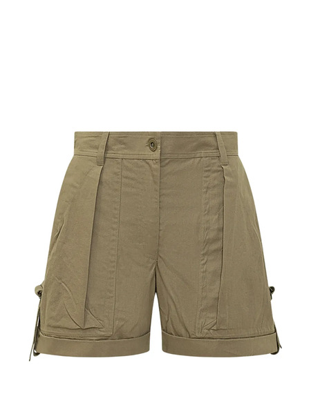  Isabel Marant Drawstring Cuffed Shorts - Green 