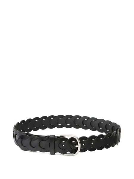  Isabel Marant Edena Leather Belt - Blue 