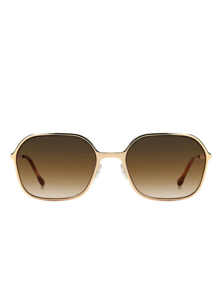  Isabel Marant Eyewear Geometric-frame Sunglasses - Brown 