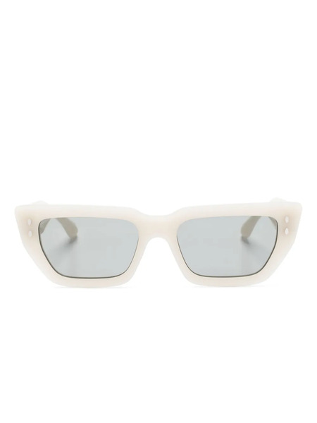  Isabel Marant Eyewear Im0159s Rectangular Sunglasses - Neutrals 