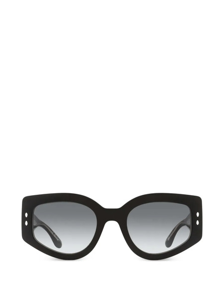 Isabel Marant Eyewear Milly Rivet-detail Sunglasses - Black 