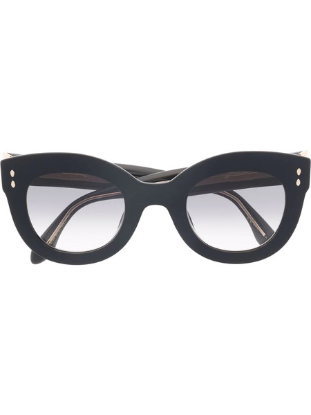  Isabel Marant Eyewear Polished-effect Cat-eye Glasses - Black 