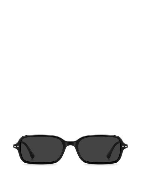  Isabel Marant Eyewear Rectangular-frame Sunglasses - Black 