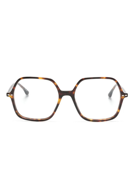 Isabel Marant Eyewear Square-frame Glasses - Brown 
