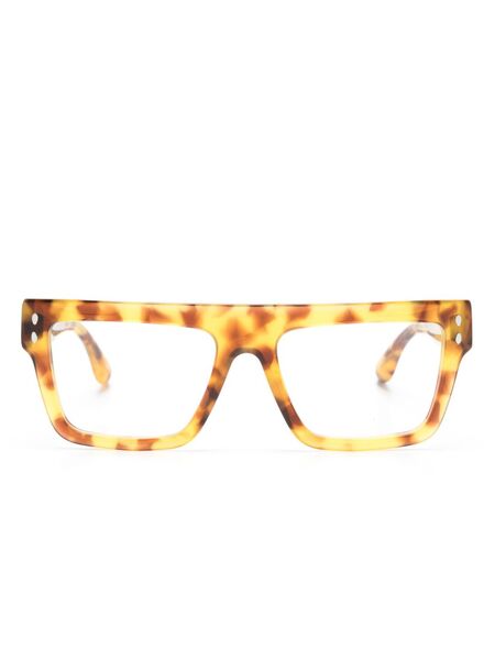  Isabel Marant Eyewear Square-frame Glasses - Brown 