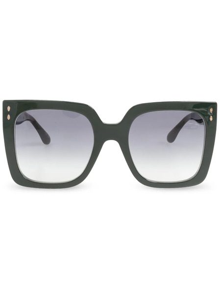  Isabel Marant Eyewear Square-frame Sunglasses - Green 