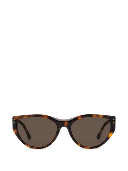  Isabel Marant Eyewear Studded Cat-eye Sunglasses - Brown 