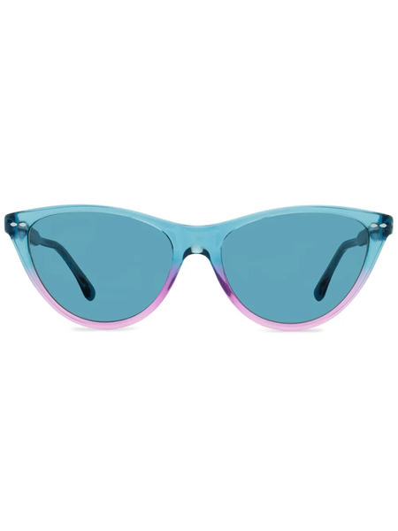  Isabel Marant Eyewear Two-tone Cat-eye Sunglasses - Blue 