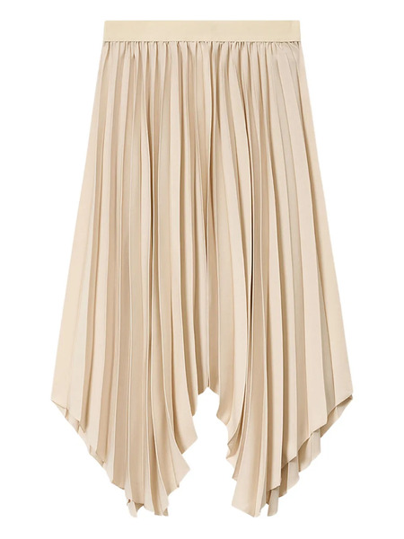  Isabel Marant Felixa Pleated Skirt - Neutrals 