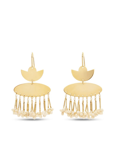  Isabel Marant Fringe Earrings - Gold 