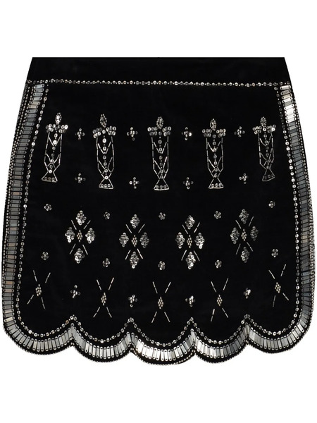  Isabel Marant Handore Mini Skirt - Black 