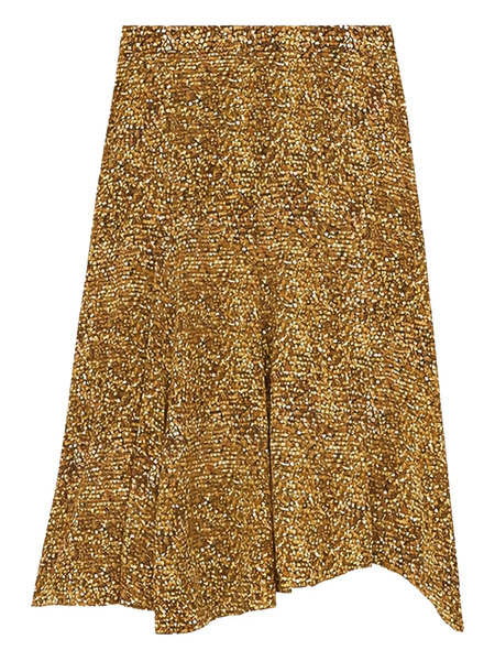  Isabel Marant Hortensia Midi Skirt - Yellow 