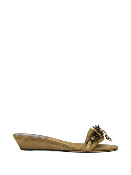  Isabel Marant Iela Decorated-strap Sandals - Neutrals 