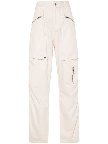  Isabel Marant Jolande Straight-leg Jeans - Neutrals 