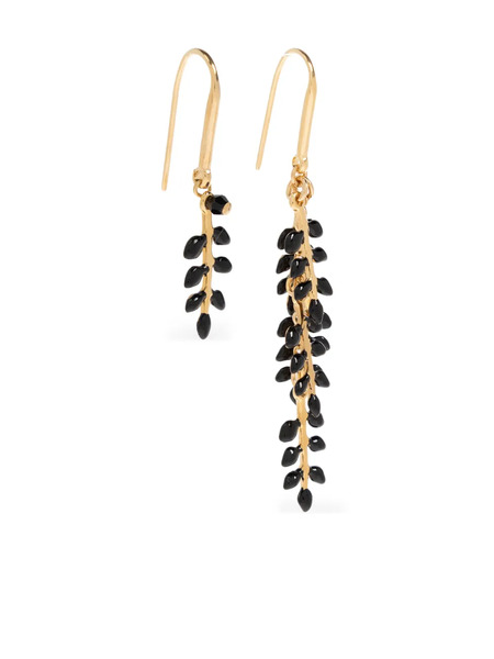  Isabel Marant Leaf Drop Earrings - Gold 