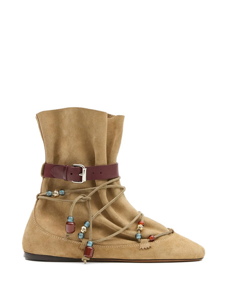  Isabel Marant Letiz Boots - Neutrals 