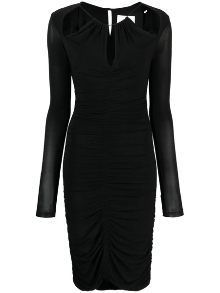  Isabel Marant Logane Cut-out Midi Dress - Black 