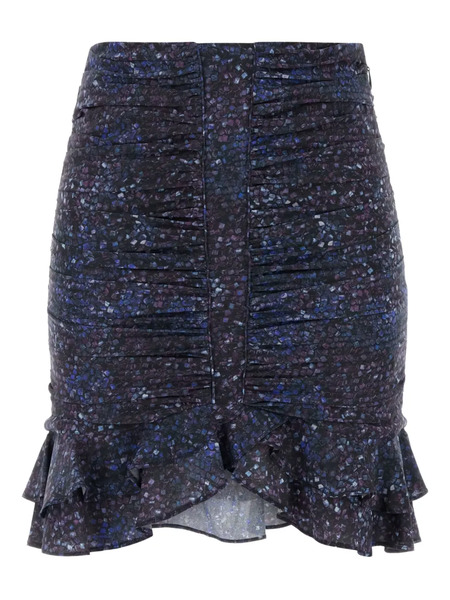  Isabel Marant Milendi Mini Skirt - Blue 