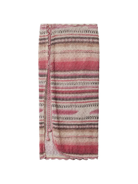  Isabel Marant Noryane Midi Skirt - Pink 