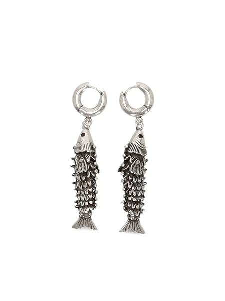  Isabel Marant Pendant Fish Earrings - Silver 