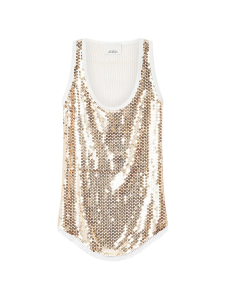  Isabel Marant Renelle Top - Gold 