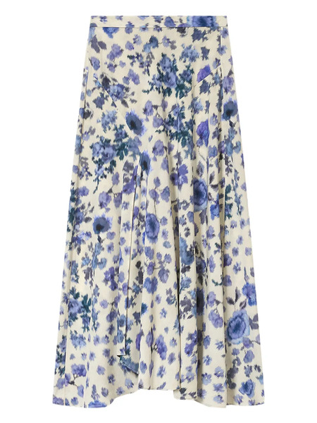  Isabel Marant Sakura Floral-print Maxi Skirt - Neutrals 