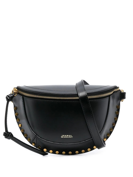  Isabel Marant Skano Leather Belt Bag - Black 