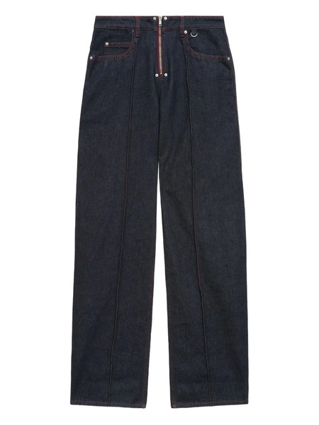  Isabel Marant Stely Zip-detail Trousers - Blue 