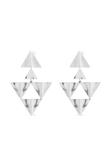  Isabel Marant Triangle-geometric Earrings - Silver 