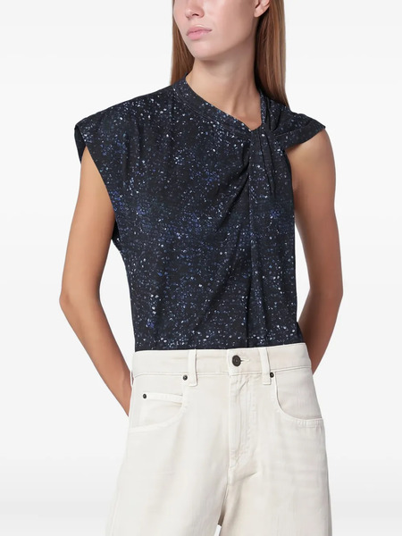  Isabel Marant Twisted T-shirt - Blue 