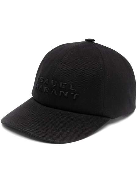  Isabel Marant Tyron Logo-embroidered Baseball Cap - Black 