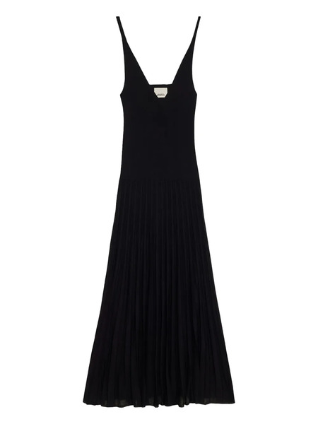  Isabel Marant Velma Maxi Dress - Black 