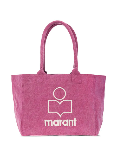  Isabel Marant Yenky Logo-embroidered Tote Bag - Pink 