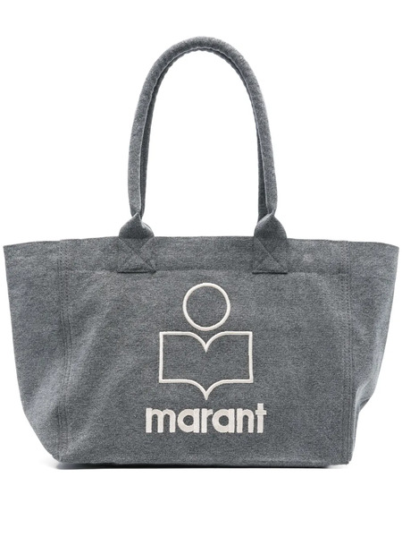  Isabel Marant Yenky Zipped Tote Bag - Grey 