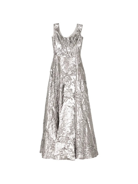  Isabel Sanchis Kanjaa Maxi Dress - Silver 