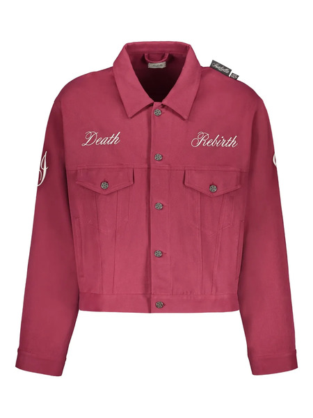  Isabella 1985 Embroidered-design Cotton Jacket 