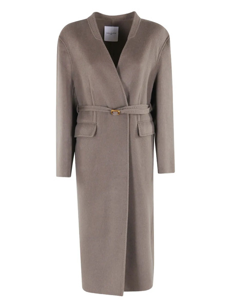  Isabelle Blanche Belted Single-breasted Coat - Neutrals 