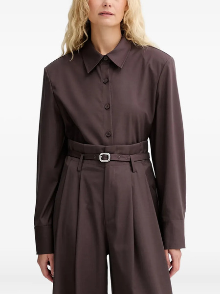  Isabelle Blanche Button-up Shirt - Brown 
