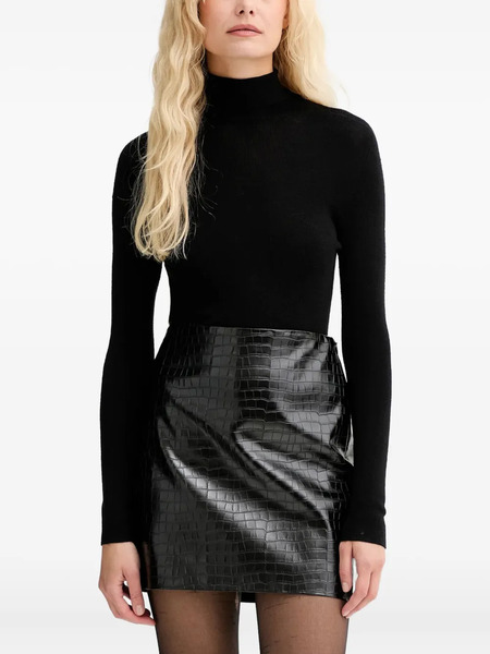  Isabelle Blanche Turtleneck Sweater - Black 