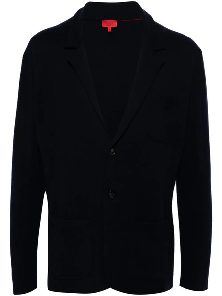  Isaia Fine-knit Cardigan - Blue 