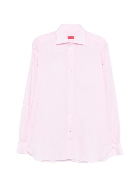  Isaia Long-sleeve Shirt - Pink 
