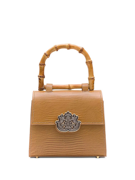  Isla Leather Crossbody Bag - Yellow 