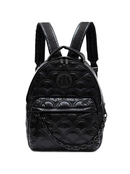  Isla Quilted Backpack - Black 