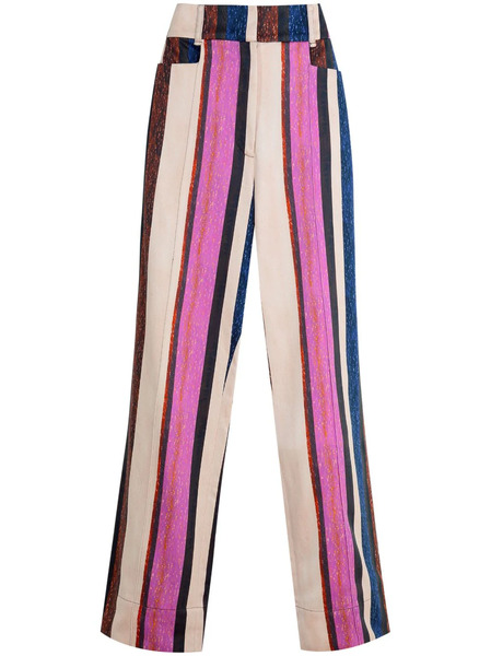 Isolda Cumaru Straight Trousers - Pink 
