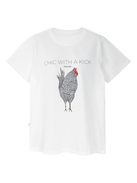  Isolda Graphic-print T-shirt - White 