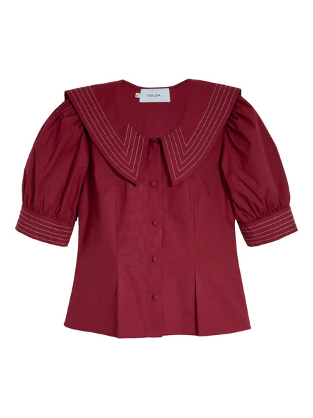  Isolda Guará Blouse - Red 