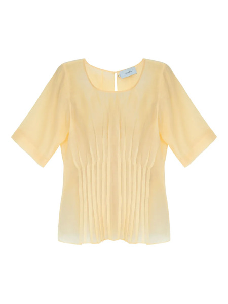  Isolda Labirinto De Rios Pintuck Blouse - Yellow 