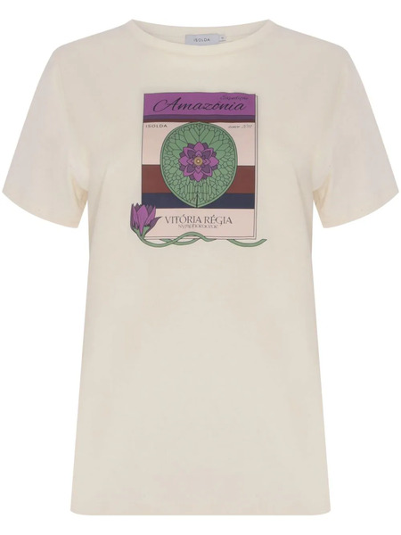  Isolda Vitória-régia T-shirt - White 