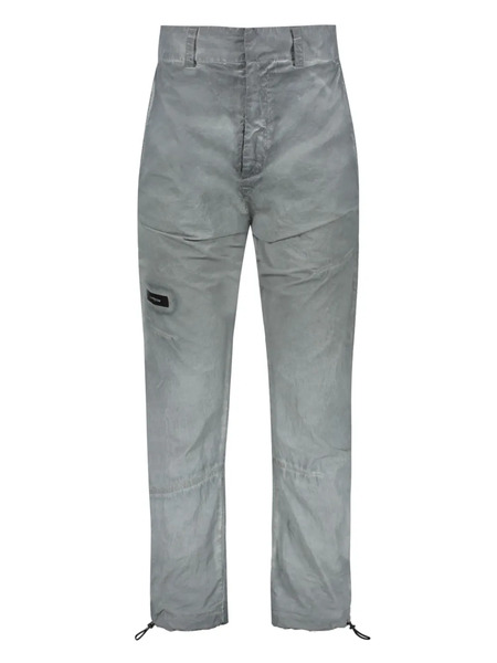  Iso.poetism Logo-patch Trousers - Grey 