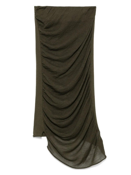  Issey Miyake Ambiguous Midi Skirt - Green 